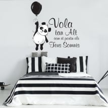 Vinyl phrases in catalan panda bear flies high