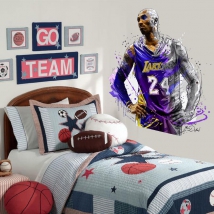 Vinyl and stickers kobe bryant basketball