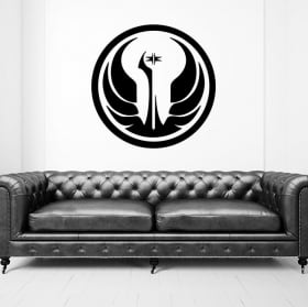 Vinyl and stickers star wars new republic symbol