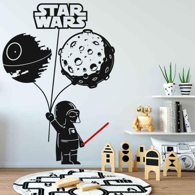 Sticker mural Star Wars Dark Vador - TenStickers