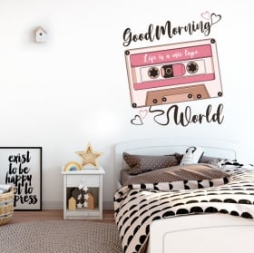Decorative vinyl and stickers phrases hakuna matata