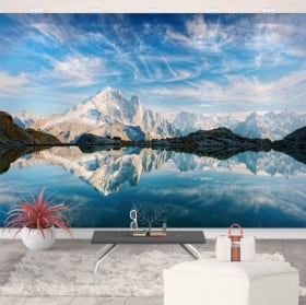 Vinyl wall murals white lake france