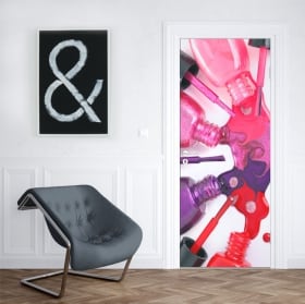 Door stickers zen stones