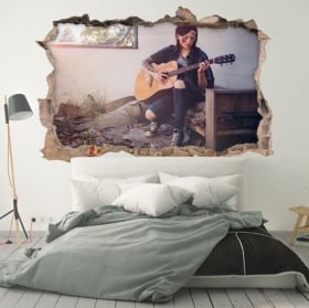 Vinyl and stickers 3d videogame the last of us 2