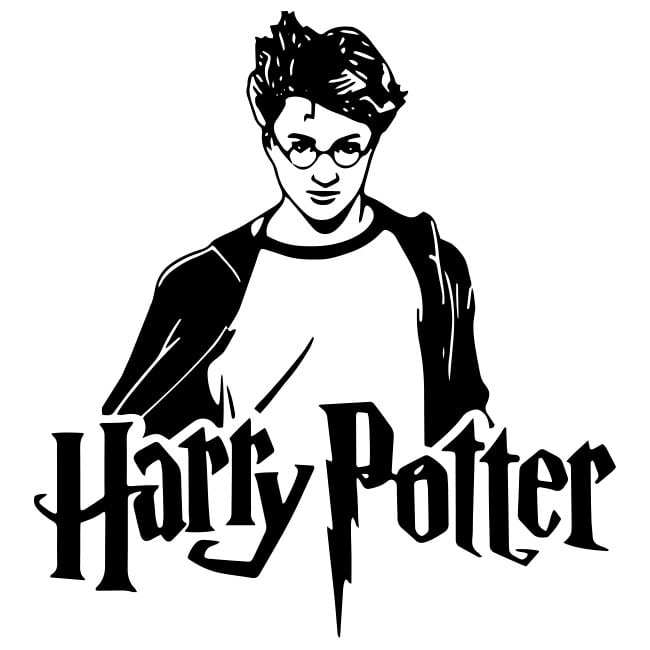 Harry Potter Black Stickers