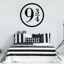 Vinyl and stickers harry potter platform 9 3/4