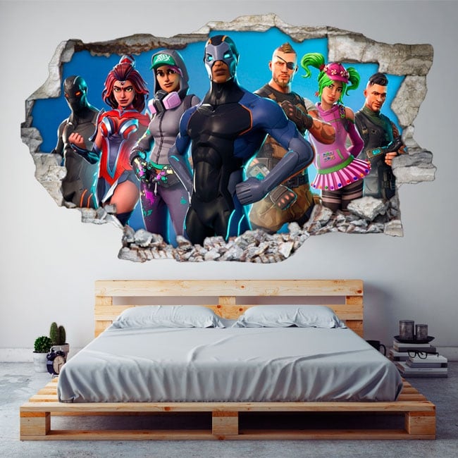 Fortnite 3d wall stickers deals