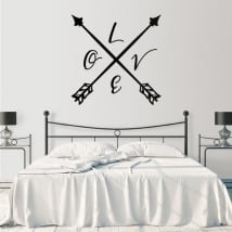 Decorative vinyl and sticker love