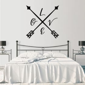 Decorative vinyl and sticker love