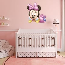 Vinyl and stickers for children disney baby minnie