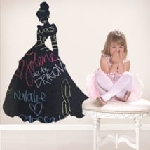 Vinyls black chalkboard disney cinderella