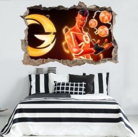 Fortnite 3d hole stickers