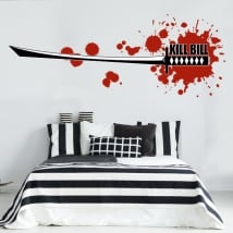 Decorative vinyls and stickers of kill bill