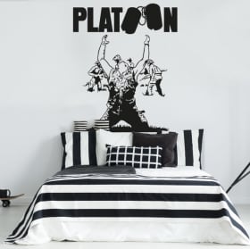 Decorative vinyls and stickers platoon