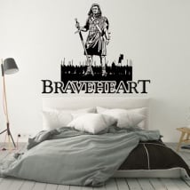 Decorative vinyls and stickers braveheart