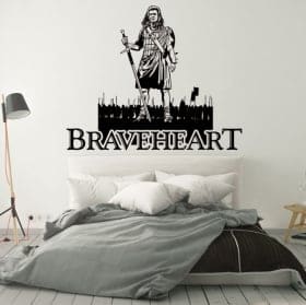 Decorative vinyls and stickers braveheart