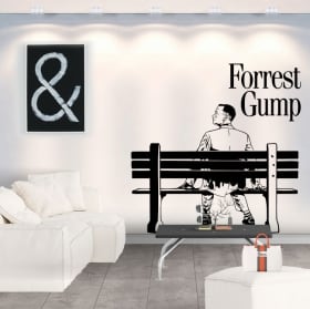 Decorative vinyls and stickers forrest gump