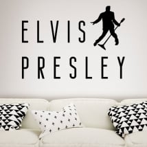 Decorative vinyls and stickers elvis presley