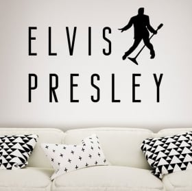 Decorative vinyls and stickers elvis presley