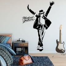 Vinyl and stickers michael jackson