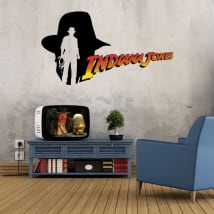 Decorative vinyl indiana jones