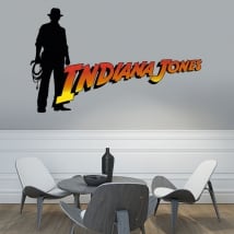Vinyl and stickers indiana jones