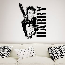 Vinyl and stickers clint eastwood dirty harry