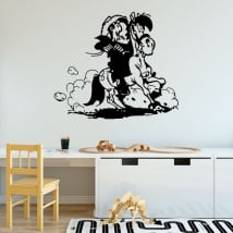 Vinyl and stickers lucky luke