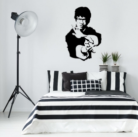 Vinyls and stickers of bruce lee