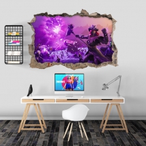 Fortnite 3d videogames sticker