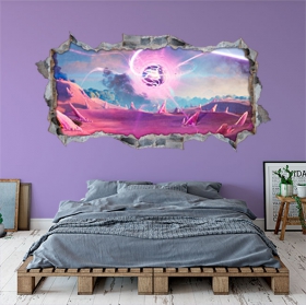 Fortine 3d wall sticker vinyl