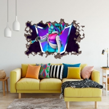 Fortnite 3d sticker decal