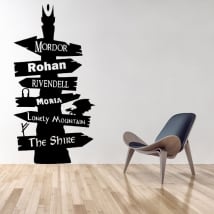 Decorative vinyls and stickers the lord of the rings