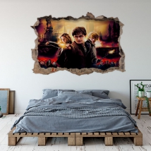 Harry potter 3d wall sticker