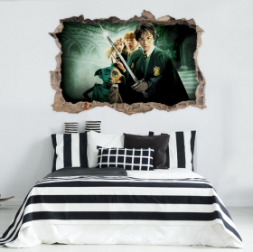 Harry potter 3d vinyl sticker