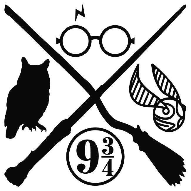 Harry potter vinyl sticker