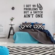 Decorative vinyl phrase harry potter
