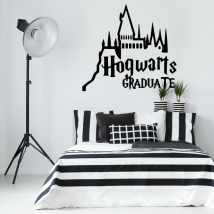 Decorative vinyls harry potter hogwarts graduate