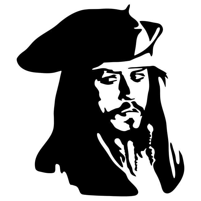 Jack Sparrow - Piratas del Caribe