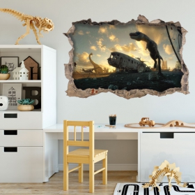 Vinyls 3d jurassic park dinosaurs