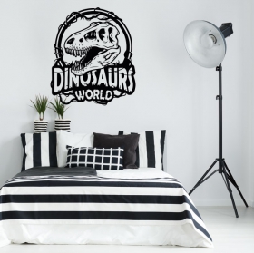 Vinyls and stickers dinosaurs world