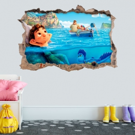 Vinyls and stickers 3d luca disney pixar
