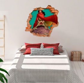 Adhesive vinyl 3d raya and the last dragon