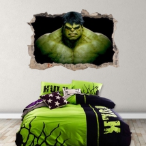 Stickers and vinyls 3d hulk