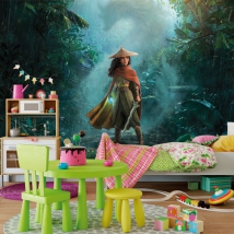 Vinyl wall murals raya and the last dragon