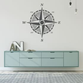Vinyls compass rose