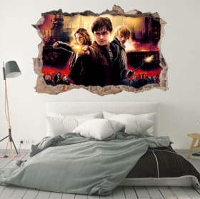 3d decorative vinyls and stickers harry potter