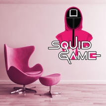 Vinyls and stickers netflix squid game