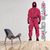 Vinyls and stickers netflix series squid game