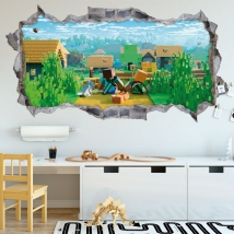 Minecraft 3d vinyls